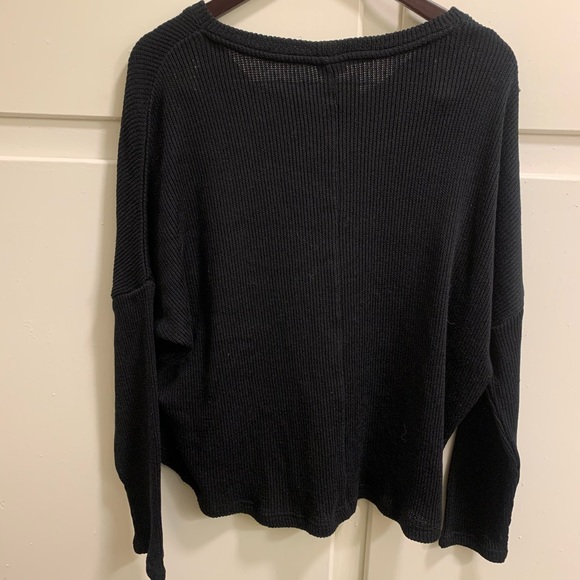 CAPE JUBY black knit sweater - Picture 5 of 5